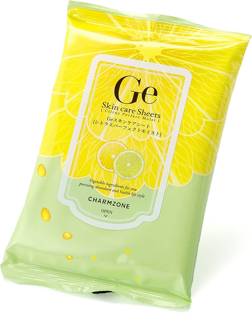 Amazon | チャームゾーン Geスキンケアシート シトラスパーフェクト