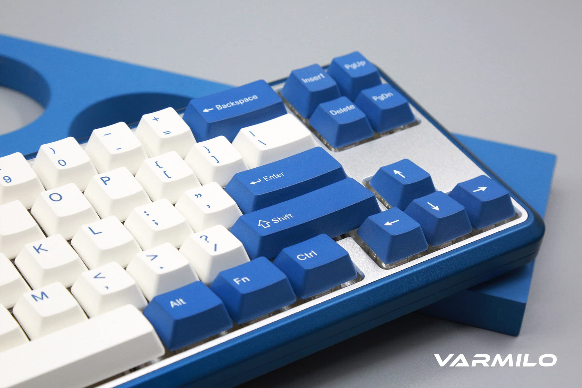 Amazon.com: Varmilo Sword 2-68 Pacific Blue White LED 65% Dye Sub