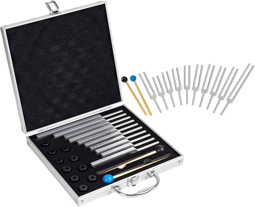 Amazon.co.jp: 音叉チャクラ、チャクラ音叉セット、コード化された音叉