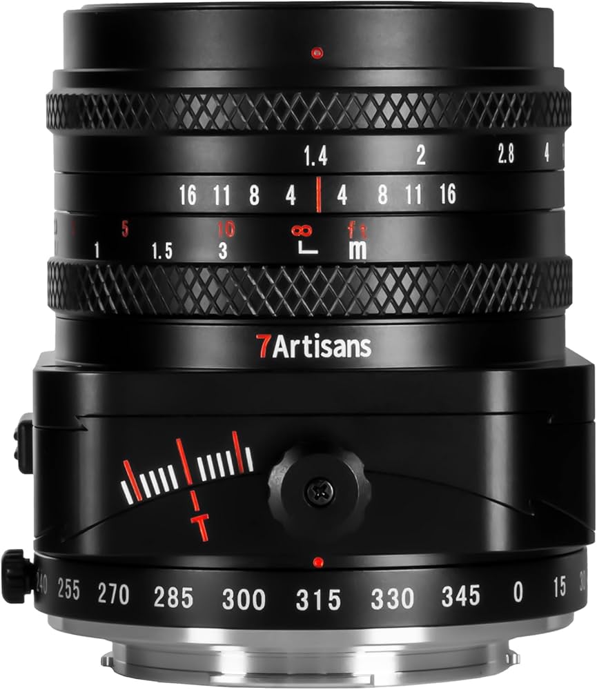 Amazon.com : 7artisans 50mm F1.4 Full Frame Tilt-Shift Prime Lens