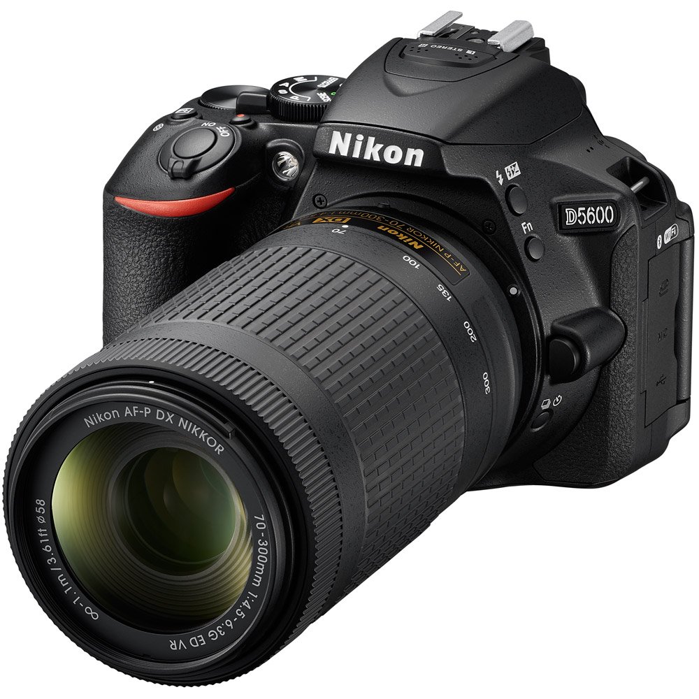 Amazon.com : Nikon D5600 24.2 MP DX-Format DSLR Camera with AF-P