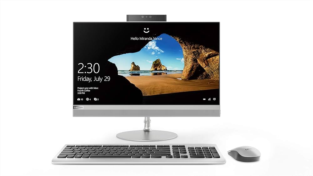 Lenovo Ideacentre AIO 520 All-in-One Desktop, Intel Core i5-8400T