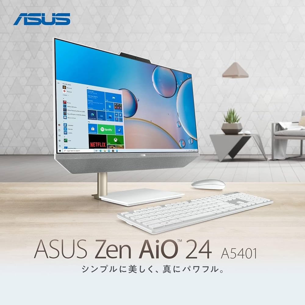 Amazon | ASUS デスクトップパソコン 一体型 オールインワン ZenAiO 24