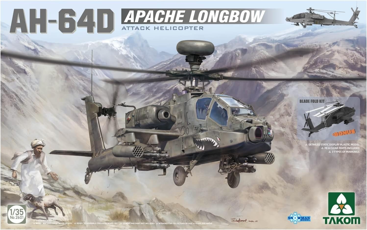 Amazon | タコム 1/35 アメリカ陸軍 AH-64D アパッチ・ロングボウ 攻撃