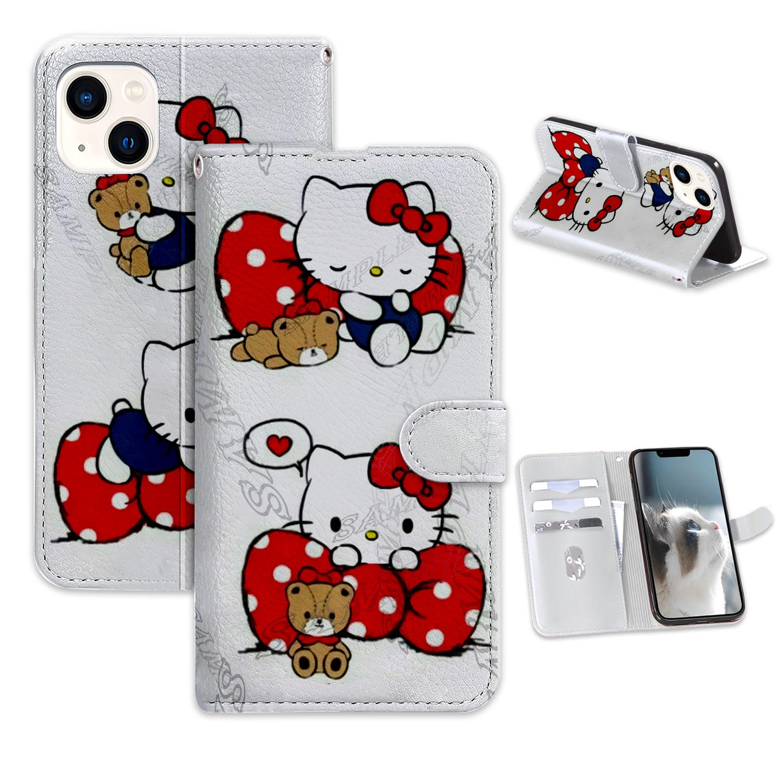 Amazon.co.jp: ハローキティ スマホ ケース iphone15ケース 手帳 型