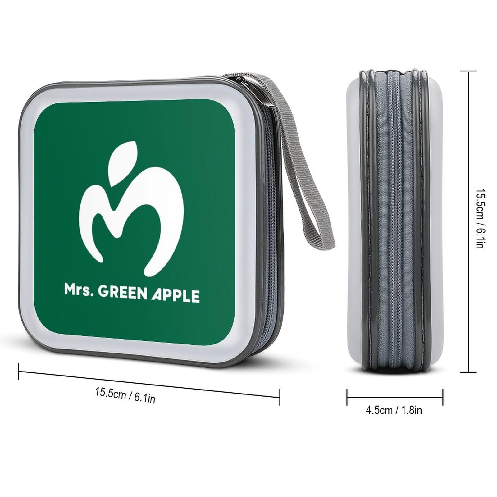 Amazon.co.jp: ミセス・グリーン・アップル CDケース DVDケース 収納