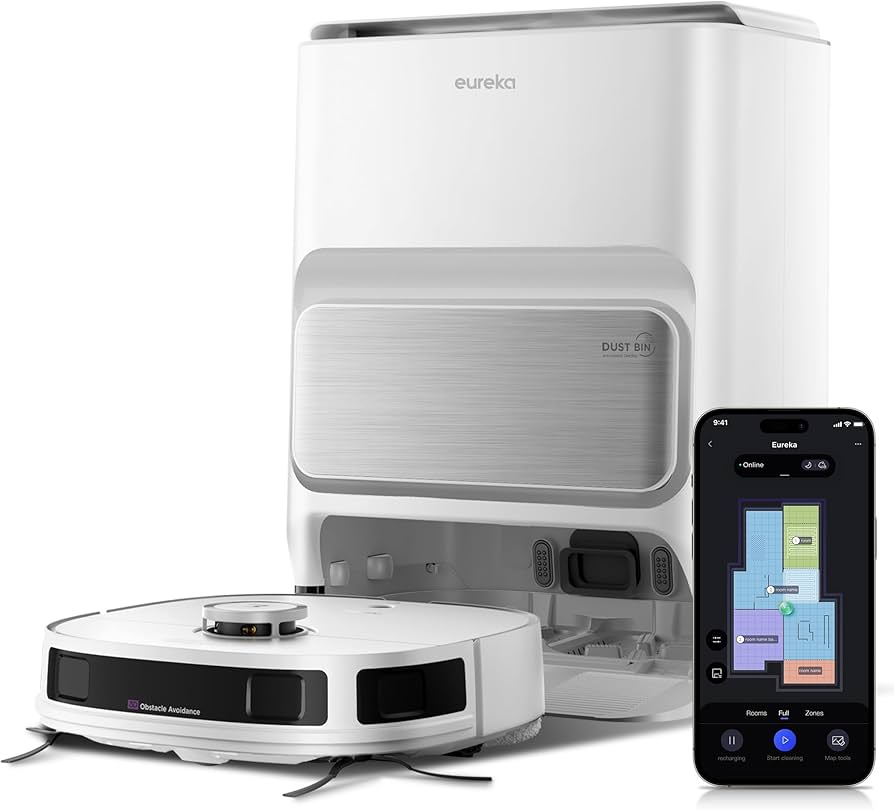 Amazon | EUREKA（ユーリカ） J12Ultra ロボット掃除機 5000pa強力吸引
