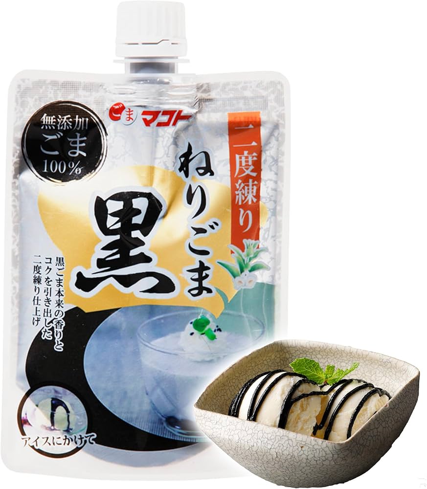 Amazon.com : MAKOTO Creamy Black Sesame Paste, Kuro Nerigoma for