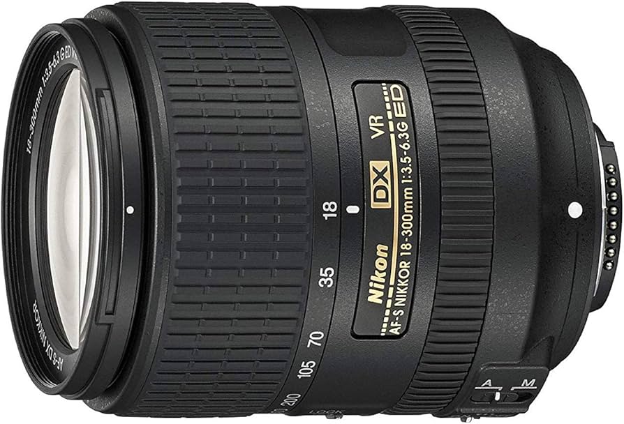 Amazon.com : Nikon 18-300 mm/F 3,5-6,3 AF-S DX G ED VR 18 mm Lens