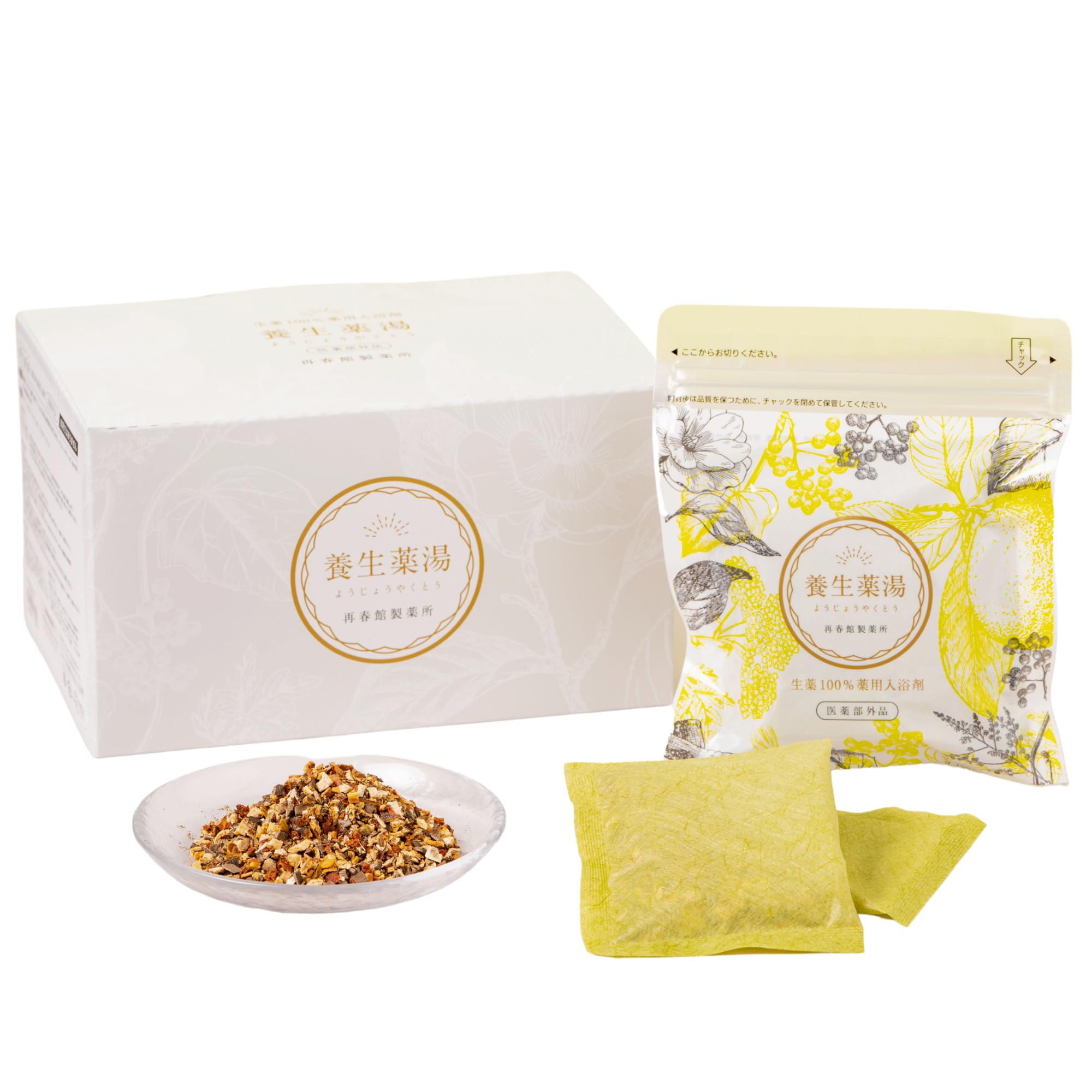 Amazon | 薬用入浴剤 養生薬湯 [医薬部外品] 30包セット 生薬 100