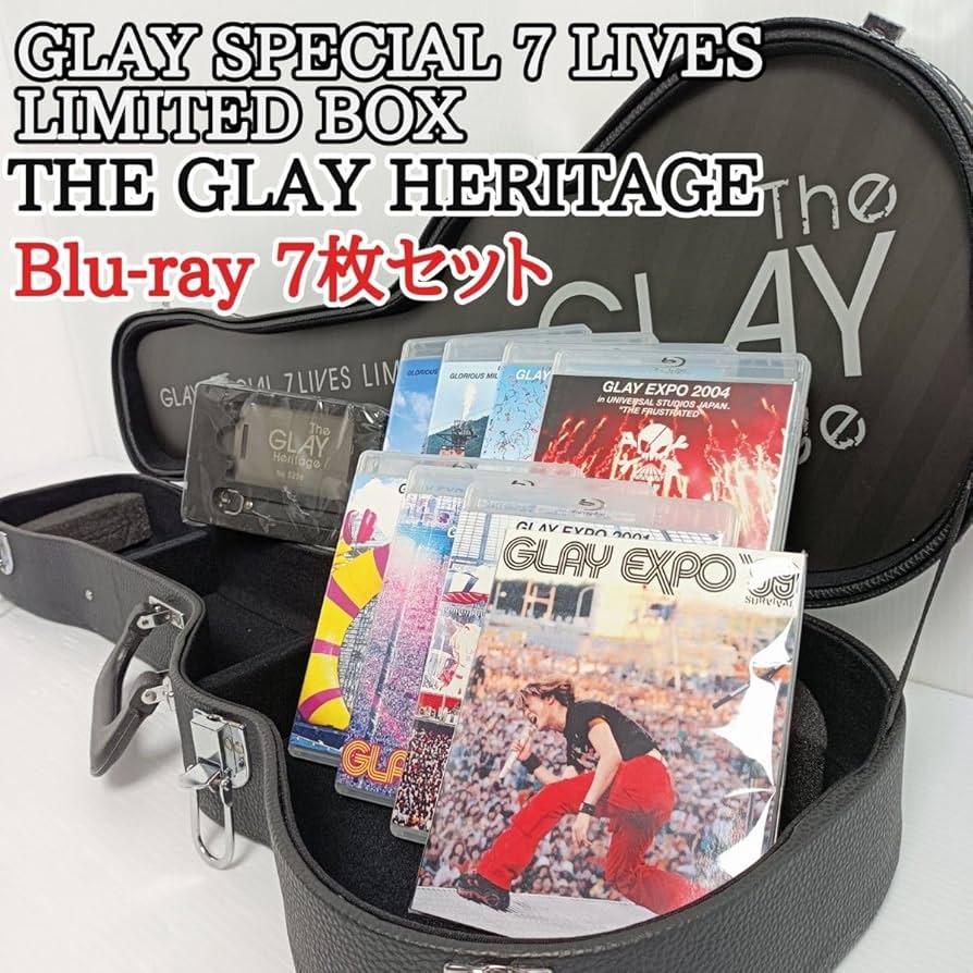 Amazon.co.jp: セブンイレブン限定品GLAY SPECIAL 7 LIVES LIMITED BOX
