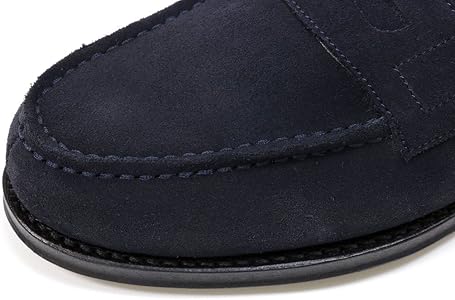 Amazon | [ジャランスリウァヤ] ローファー ネイビースエード 98589