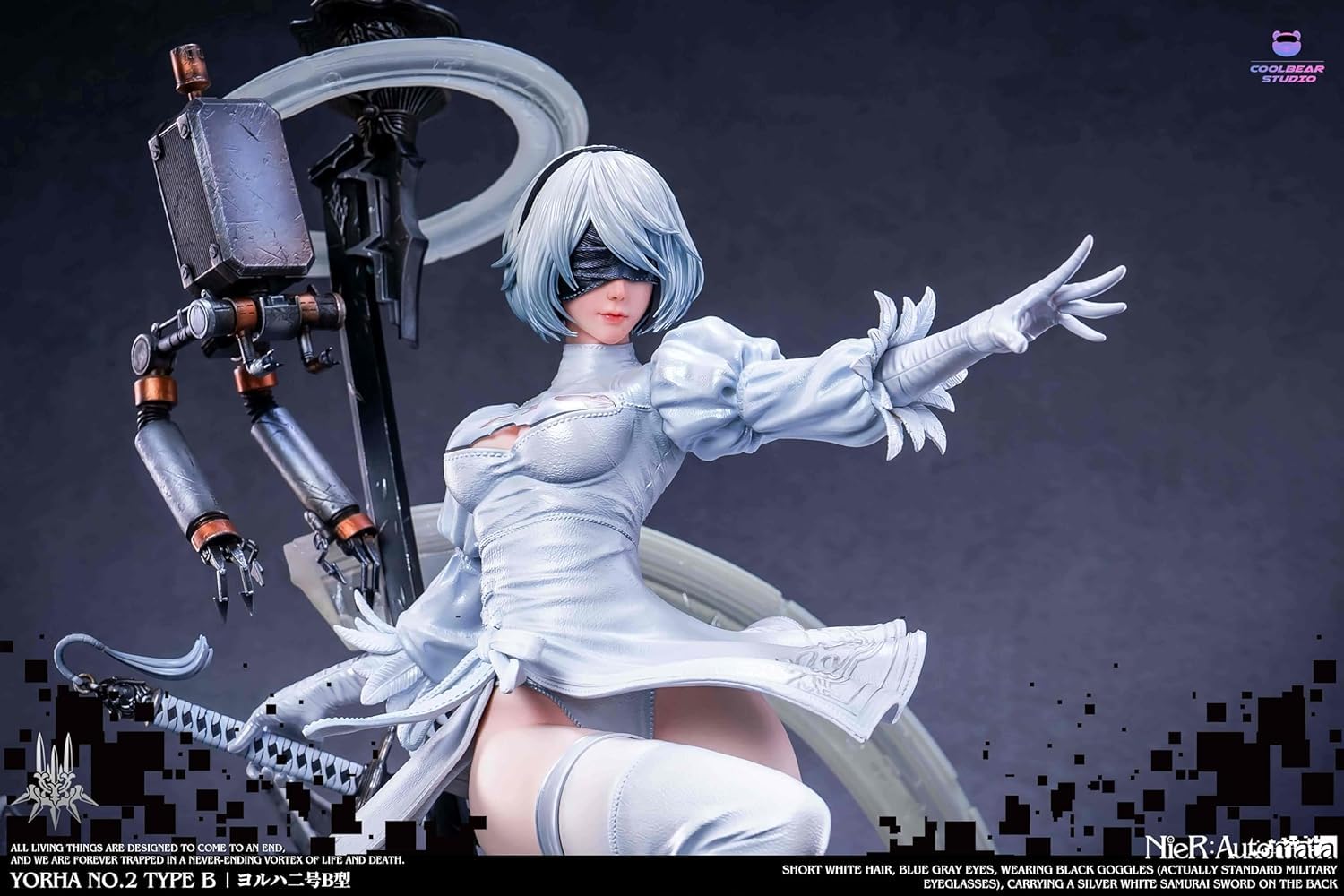 Amazon.co.jp: ヨルハ二号B型 2B フィギュア ガレージキット 水着Ver.1