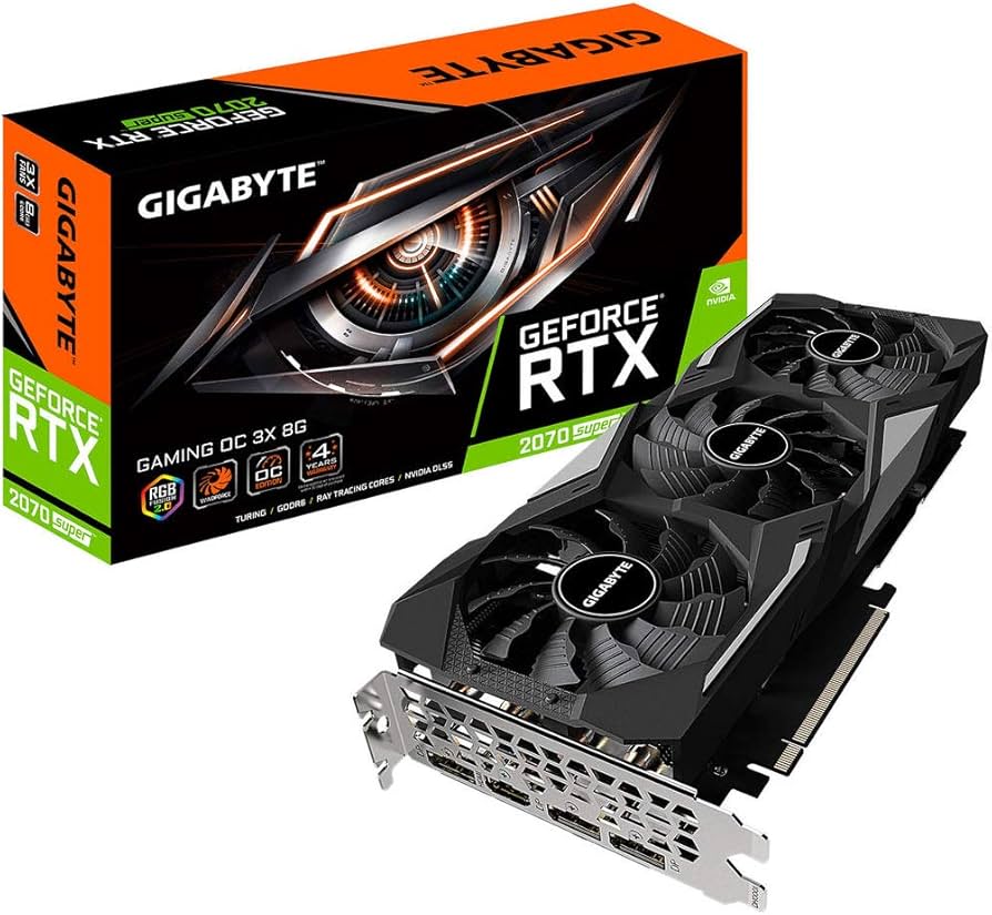Amazon.com: GIGABYTE GV-N207SGAMING OC-8GD GeForce RTX 2070 Super