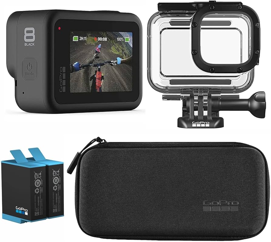 Amazon.com : GoPro HERO8 Black Bundle: Includes HERO8 Black Camera