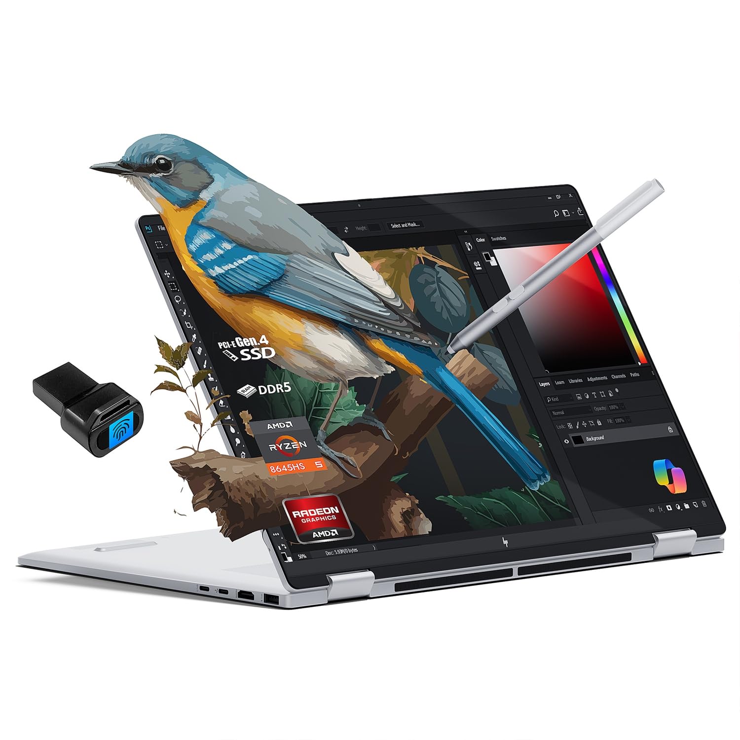 Amazon.com: HP Envy x360 2-in-1 Laptop, 14