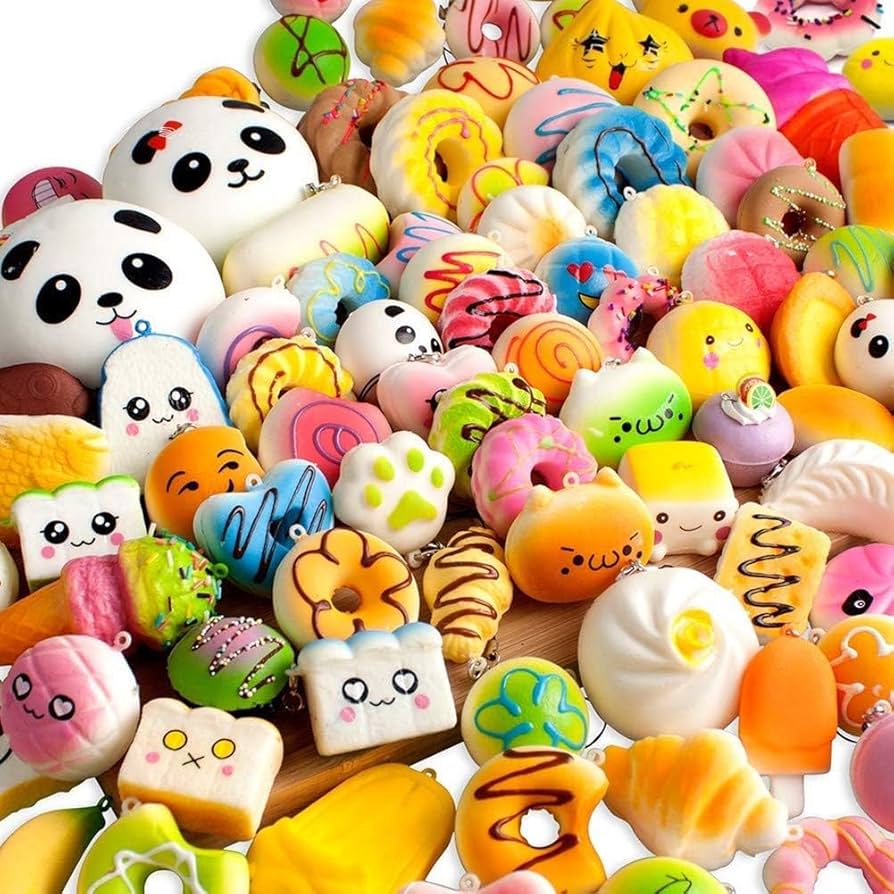 Amazon | Yunko 30個セット ストレス解消グッズ スクイーズ おもちゃ