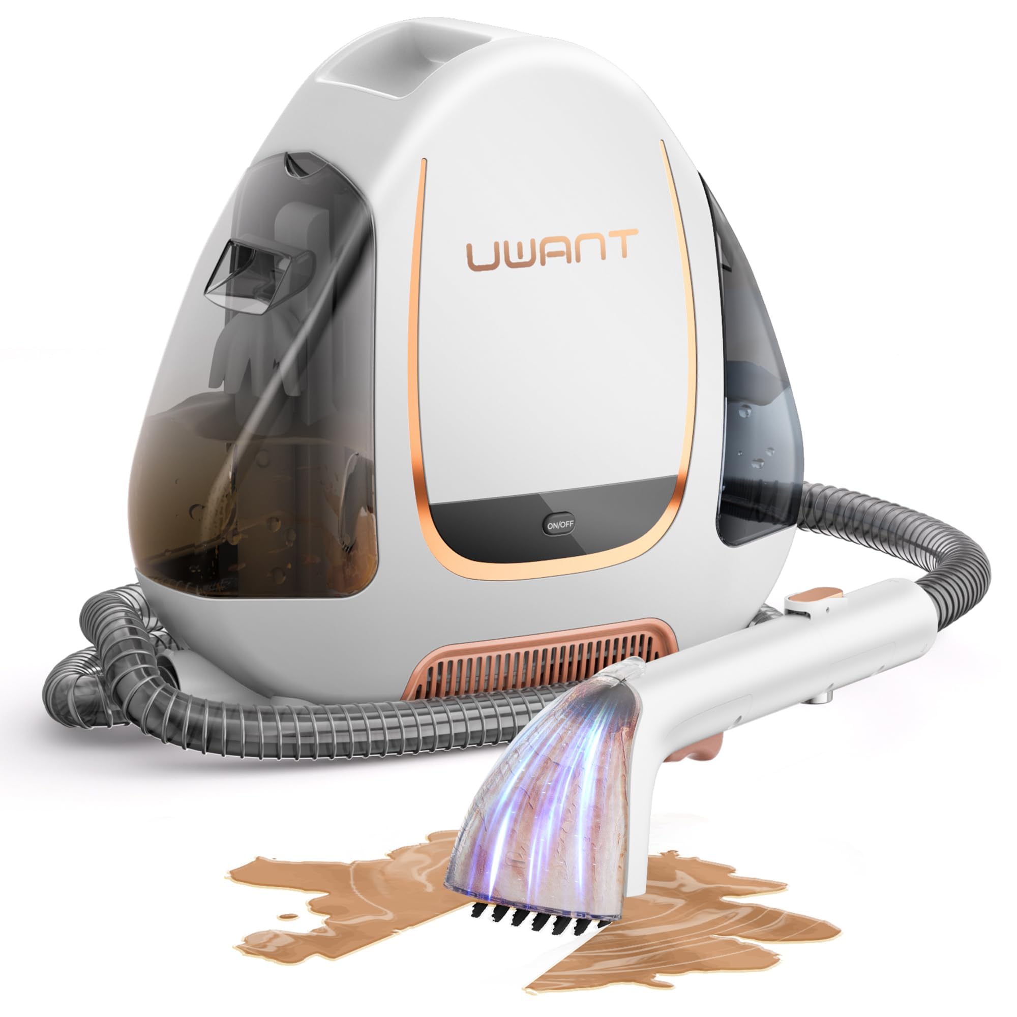 Amazon | UWANT カーペットクリーナー 絨毯クリーナー 12Kpaの強力吸引