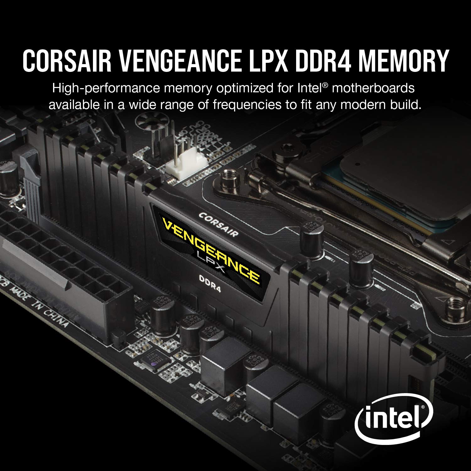 CORSAIR Vengeance LPX 64GB (2 x 32GB) DDR4 3200 (PC4-25600) C16
