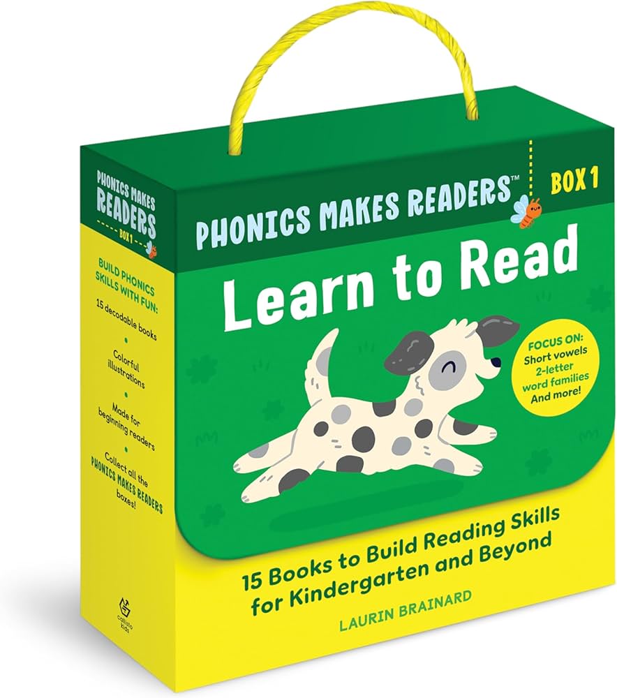 Amazon.com: Phonics Makes Readers: Learn to Read Box 1: Build