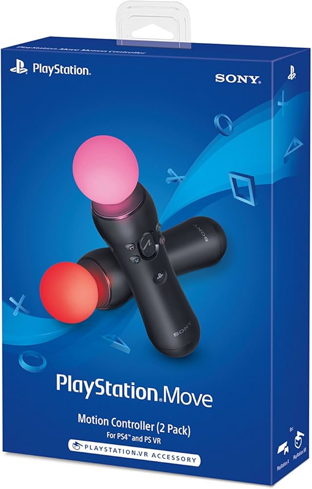 PlayStation Move Controllers - Two Pack - PlayStation 4 Standard