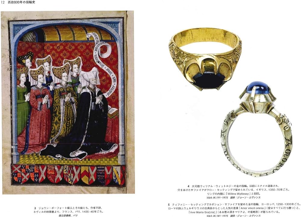 西欧800年の指輪史: ヴィクトリア＆アルバート博物館の指輪