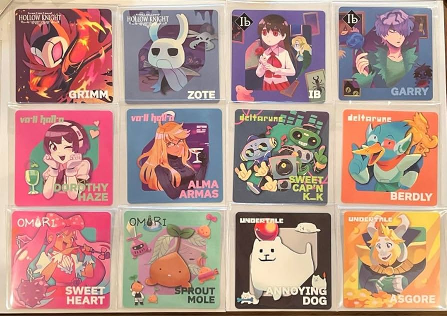 ゲーマー焼き GiGO渋谷 OMORI オモリ コースター 12枚セット Amazon.co