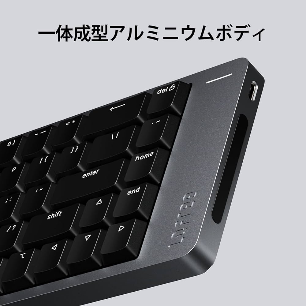 Amazon | Flow2 ロープロファイル 68キー メカニカルキーボード - Void
