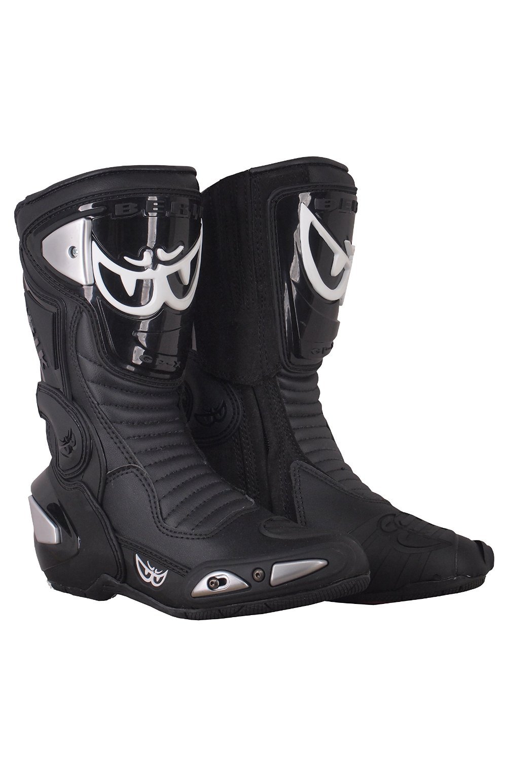 Amazon.co.jp: BERIK RACING BOOTS BOT-1289-BK ALL BLACK 40 BOT-1289