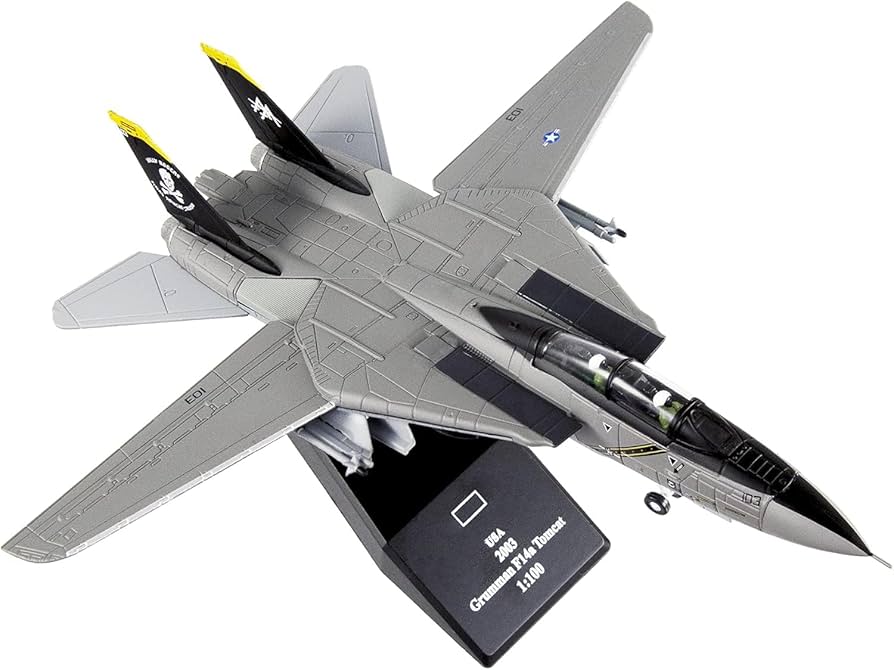 Amazon.com: F14 Tomcat 1/100 Diecast Aircraft Model US Navy (F-14