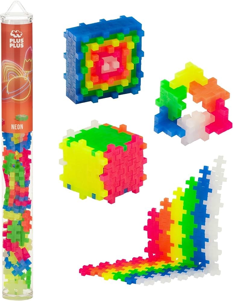 Amazon.com: Plus Plus 70 Piece Interlocking Building Blocks for