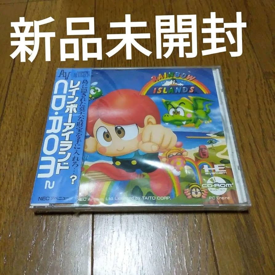 新品未開封 レインボーアイランド PCエンジン CD-ROM PCエンジン