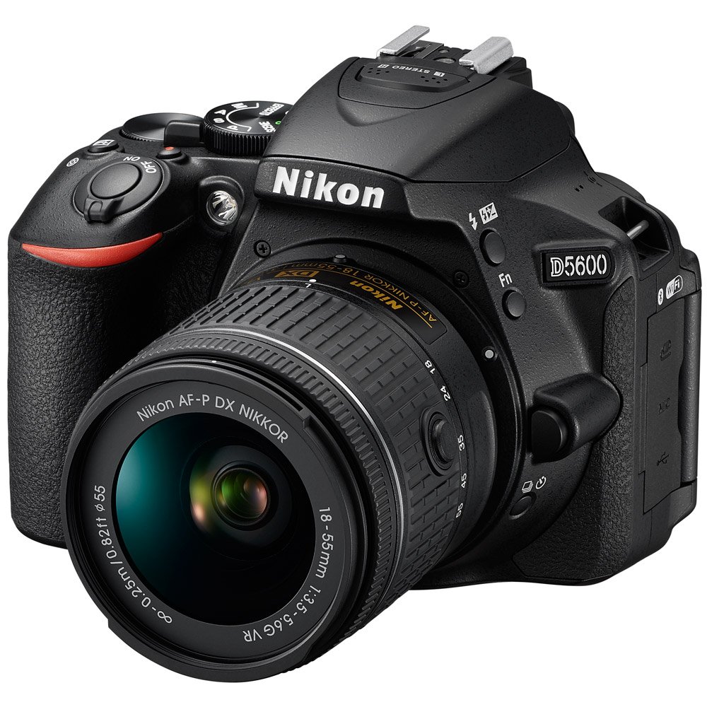 Amazon.com : Nikon D5600 Digital SLR Camera & 18-55mm VR DX AF-P