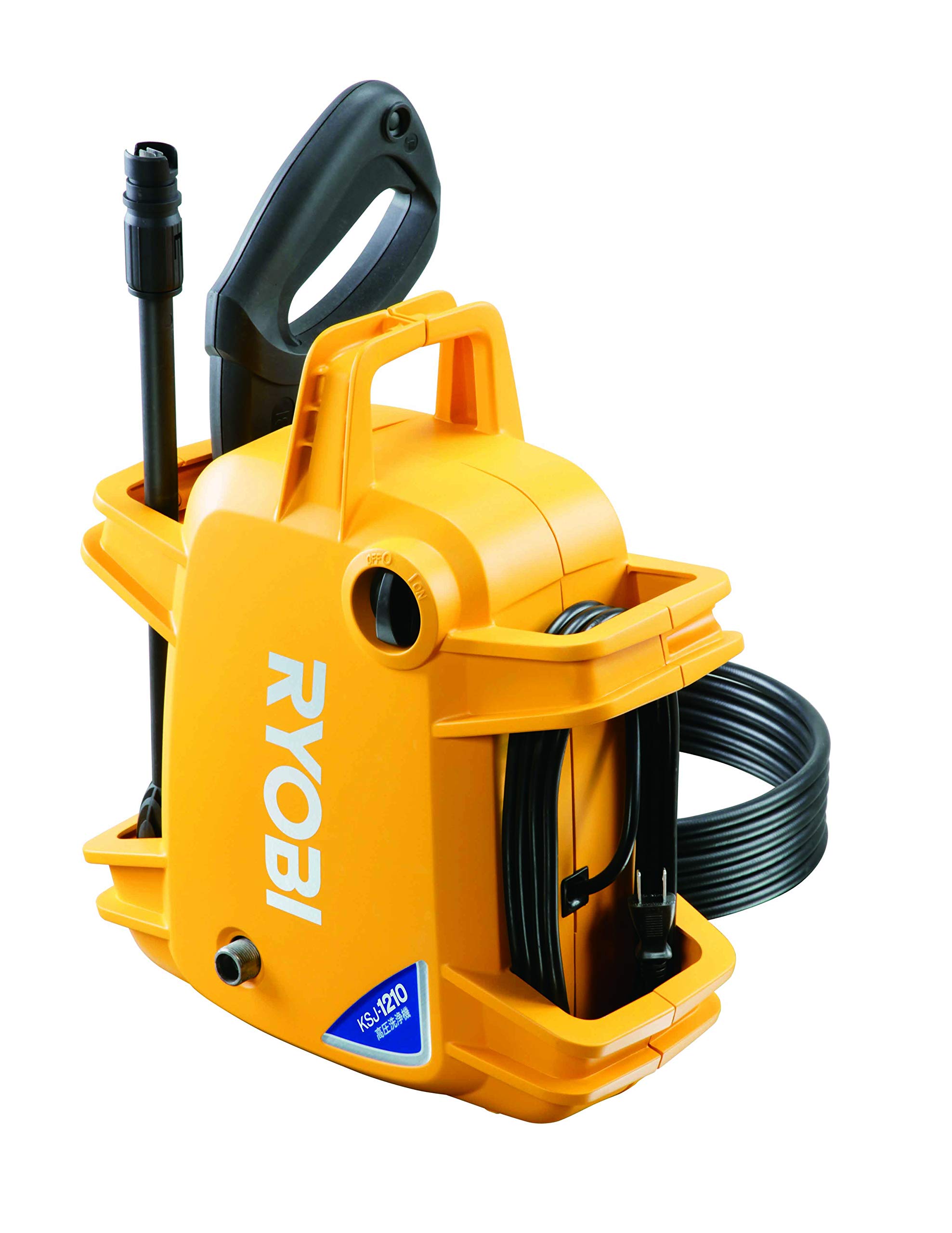 Amazon | リョービ 高圧洗浄機 コンパクトタイプ KSJ-1210 | 高圧洗浄