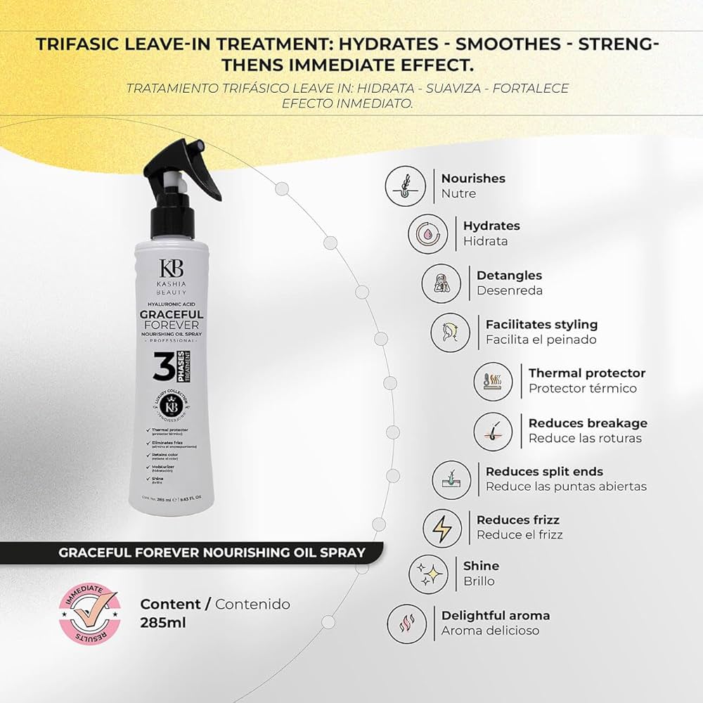 Amazon.com: Kashia Beauty Graceful Forever Nourishing Oil Spray