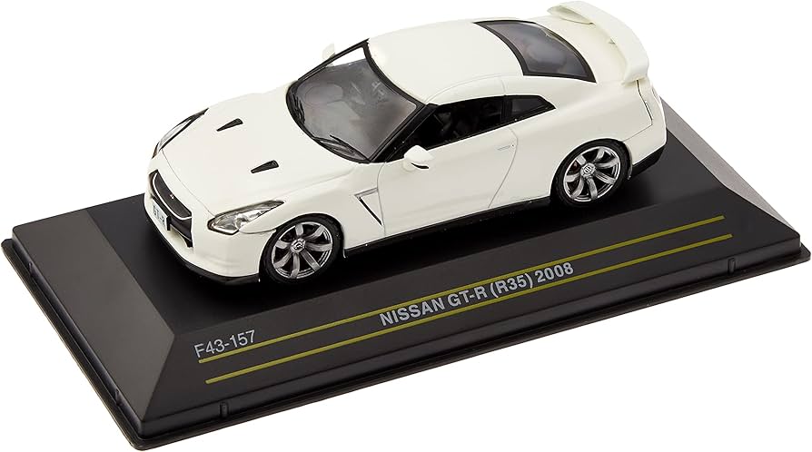 Amazon | FIRST:43 1/43 ニッサン GT-R R35 2008 ホワイト 完成品 F43