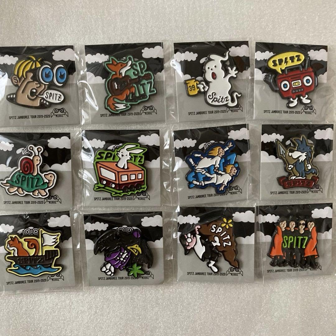 Amazon.co.jp: スピッツ SPITZ グッズ MIKKEツアー ピンバッジ