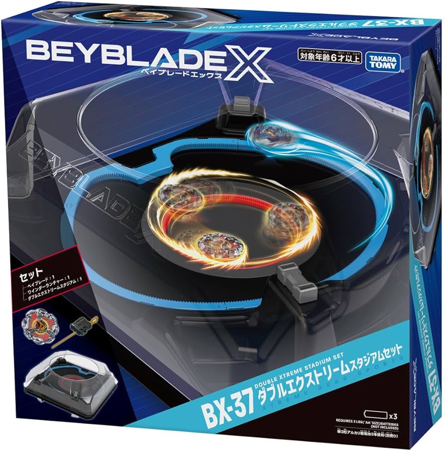 Amazon.com: Beyblade X Beyblade X BX-37 Double Extreme Stadium Set