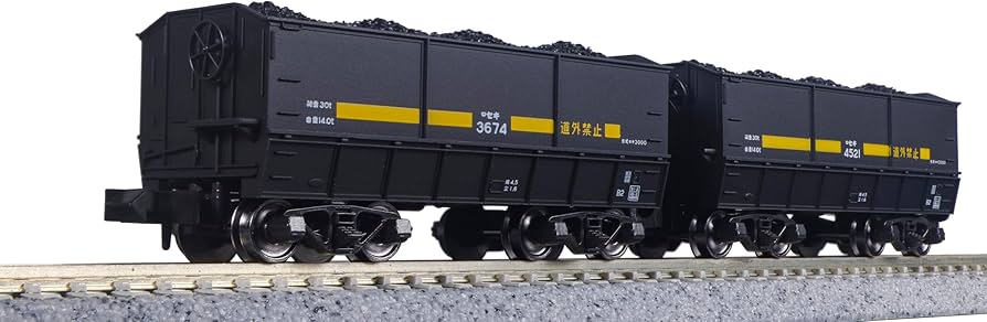 Amazon | KATO Nゲージ セキ3000 石炭積載 2両入 8028-1 鉄道模型 貨車