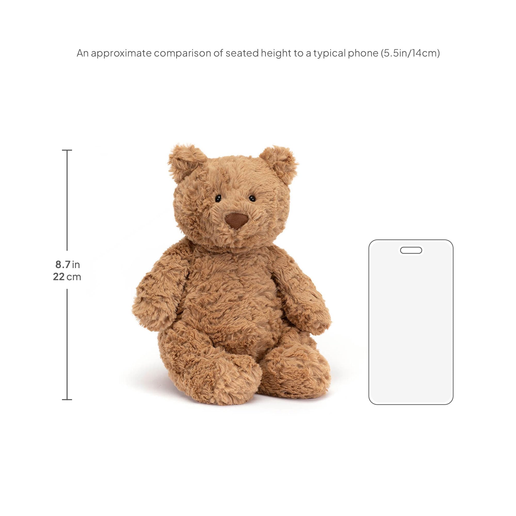Amazon.co.jp: Jellycat(ジェリーキャット) Bartholomew Bear M : Toys