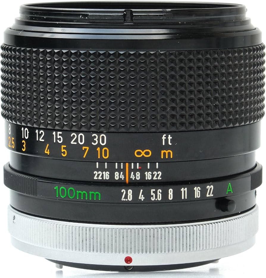 Canon FD 100mm F2.8 F/2.8 S.S.C : Amazon.ca: Electronics