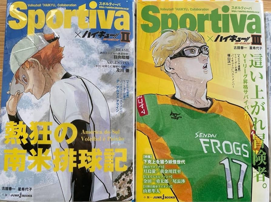 Amazon.co.jp: ハイキュー ショーセツバン 小説版 Sportivaコラボ全面