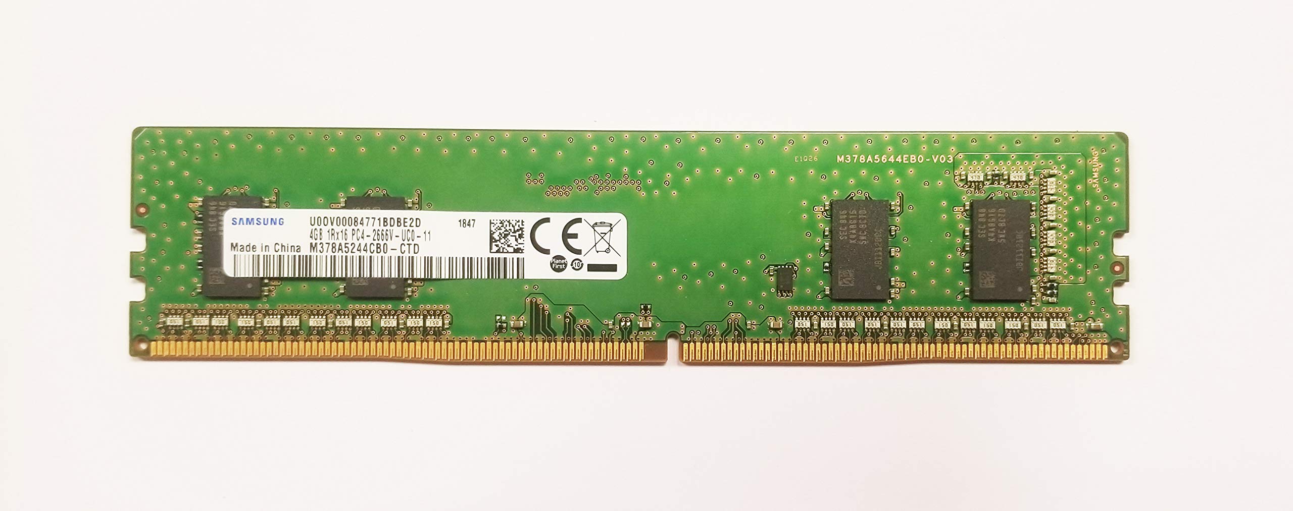 Samsung 4GB DDR4 2666MHZ PC4-21300 288 Pin DIMM CL 19 Memory