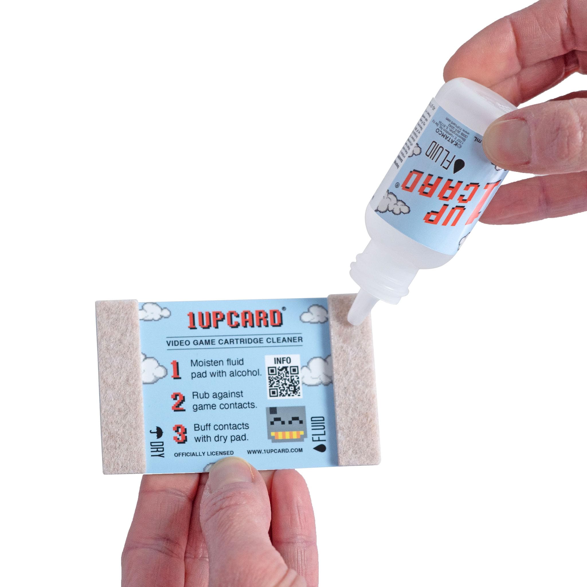 Amazon | 1UPcard Universal Retro Video Game Cartridge Cleaner Kit