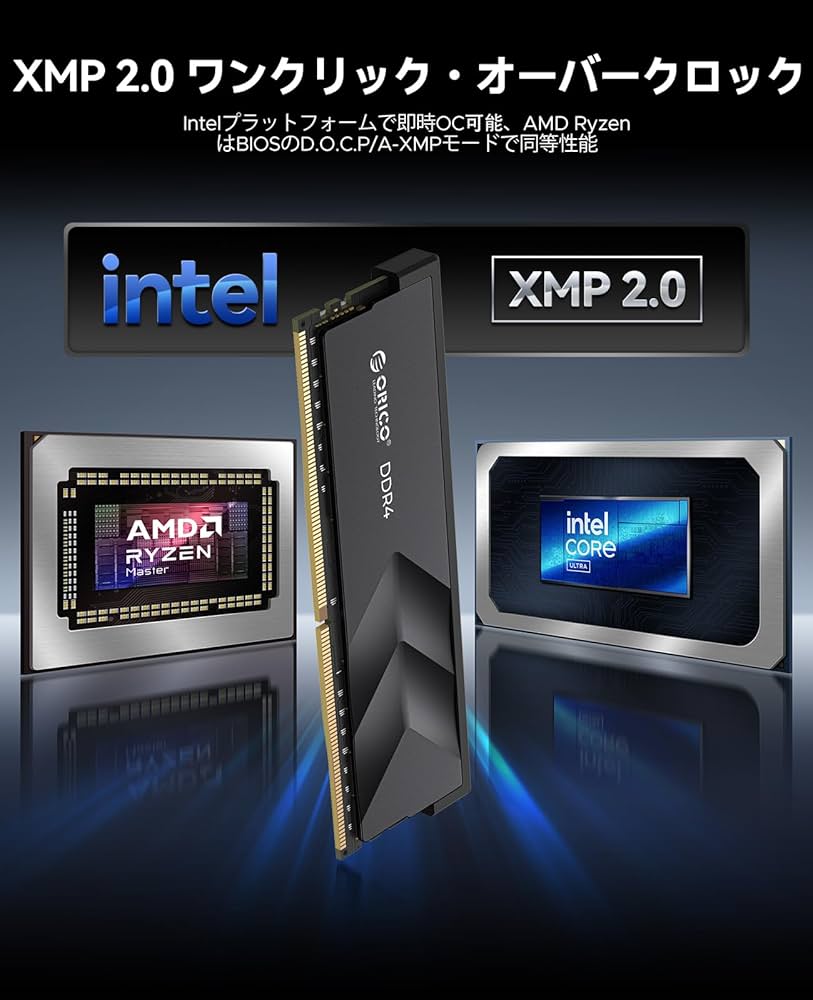 Amazon.co.jp: ORICO Raceline Racer DDR4メモリ 16GB (8GB×2枚組