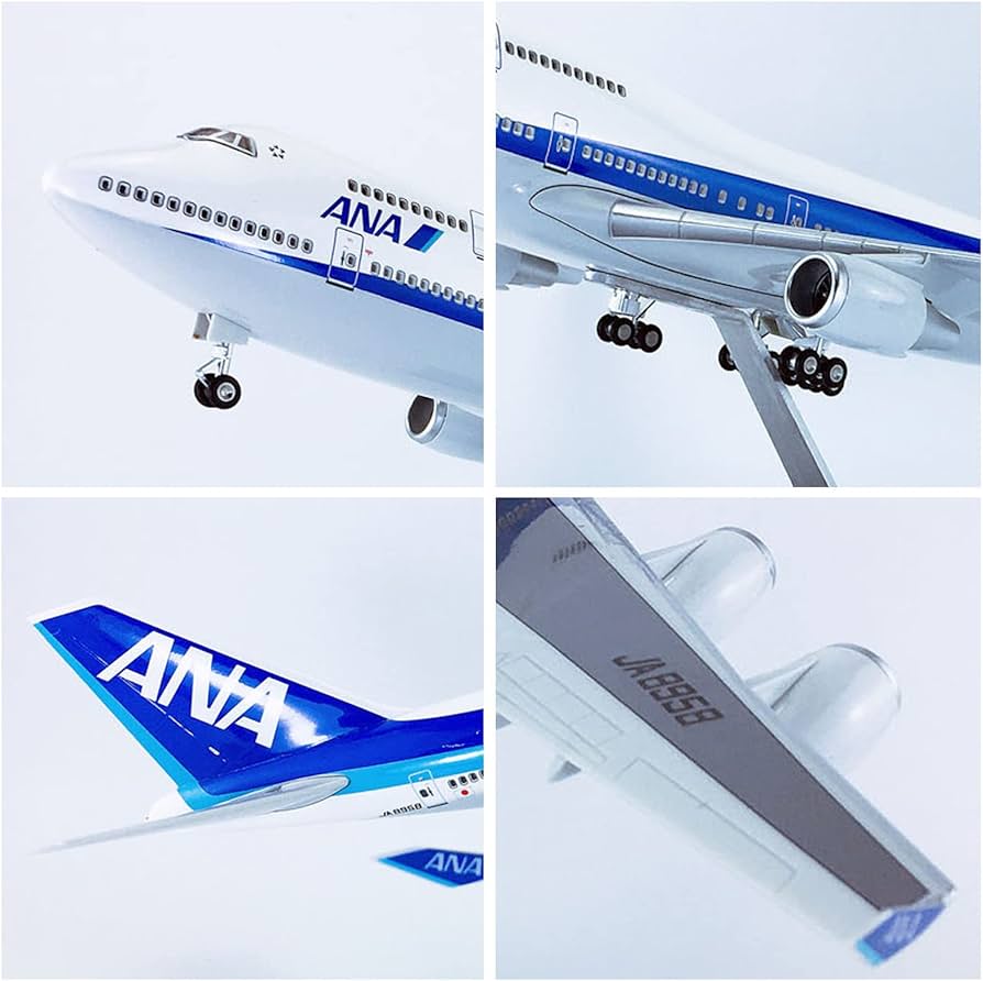 Amazon.com: ANA B747-400 Airplane Model - 1:200 Scale Diecast