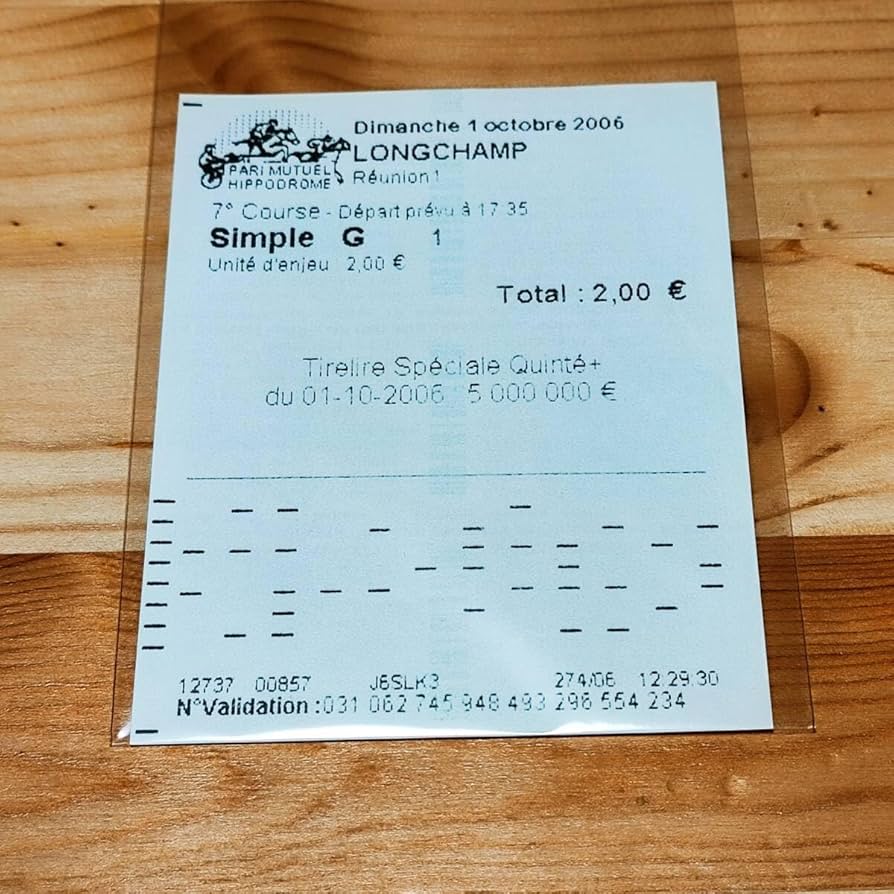 Amazon.co.jp: 2006年 凱旋門賞 ディープインパクト 現地単勝馬券 武豊