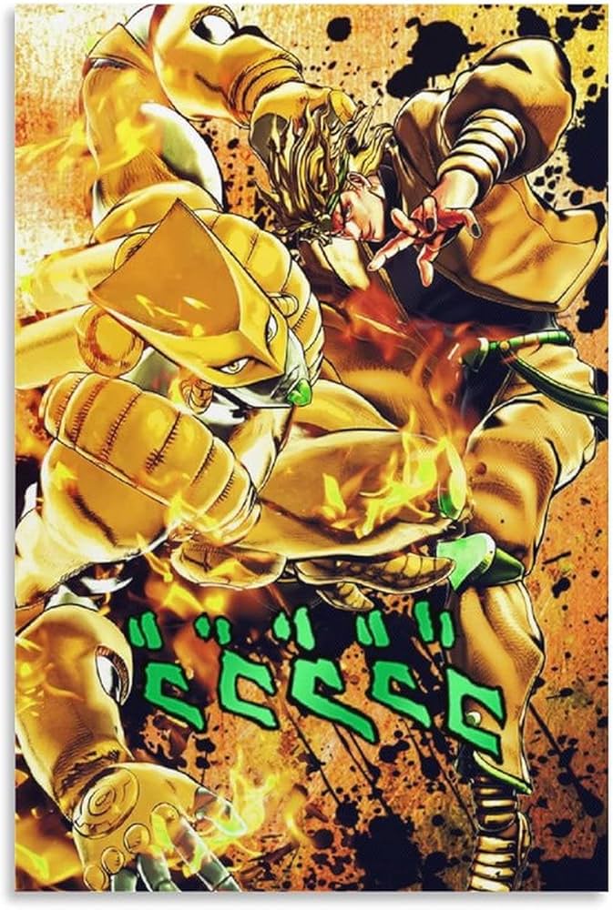 ジョジョ展 ポスター ジョナサン・ジョースター ディオ・ブランドー