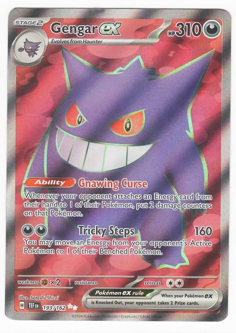 ゲンガーex 1ED PCG 048/082 キラ レア ミラー ホロ Holo ゲンガーex