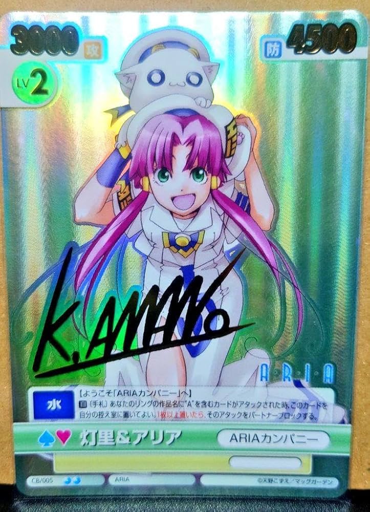 Amazon.co.jp: ヴィクトリースパーク灯里アリア spサインARIA : おもちゃ